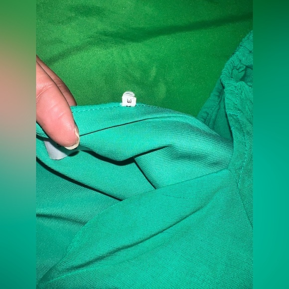 Sheike Elegant Green Dress with Bow Detail size 10 - Picture 11 of 12